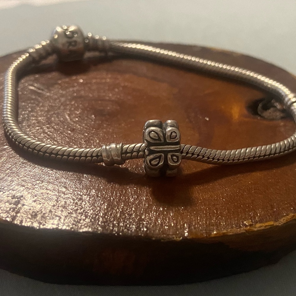 Authentic Pandora BUTTERFLY silver charm - Picture 3 of 6